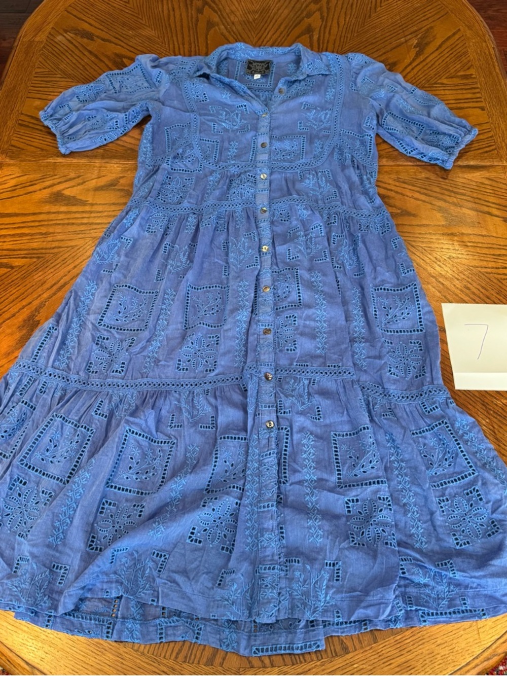 Johnny Was SADIE MIDI DRESS‎ XS - Picture 11 of 12